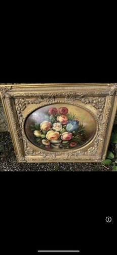 Oil painting that - oil, protrudes