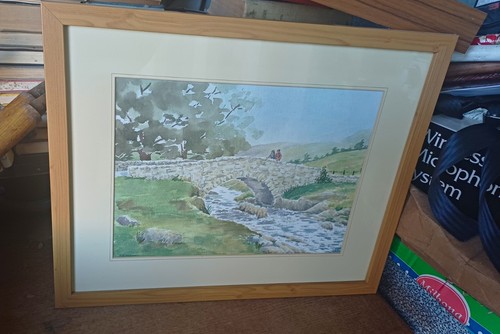 Bridge borrowdale lake - bridge, at