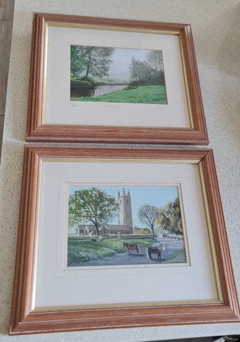 Watercolours paintings bovey - watercolours,