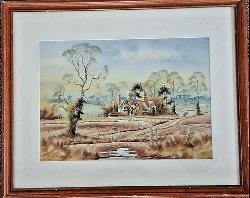 Signed original watercolour - original,