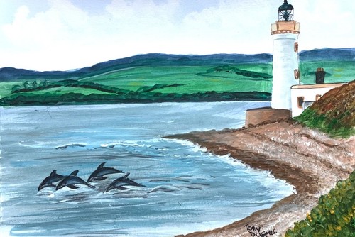 Original water colour - water,