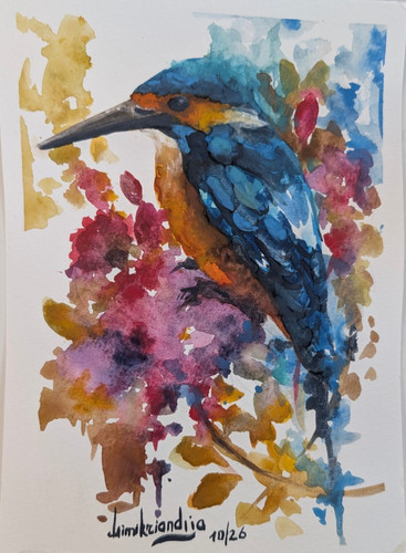 Original wathercolor painting
