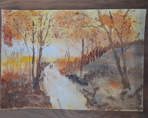 Original watercolour painting - original,