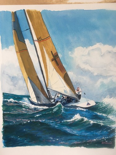 Water colour painting - water,