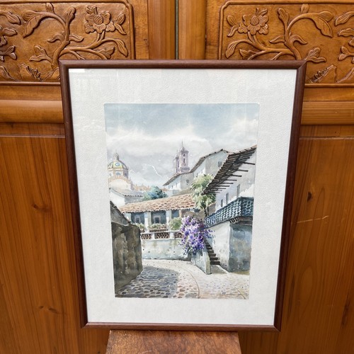Original water colour european - original,