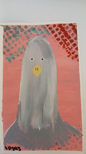 Original acrylic painting 7x4 - original,