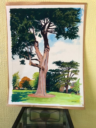 Water colour painting - water,