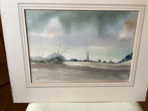 French water colour painting - colour,