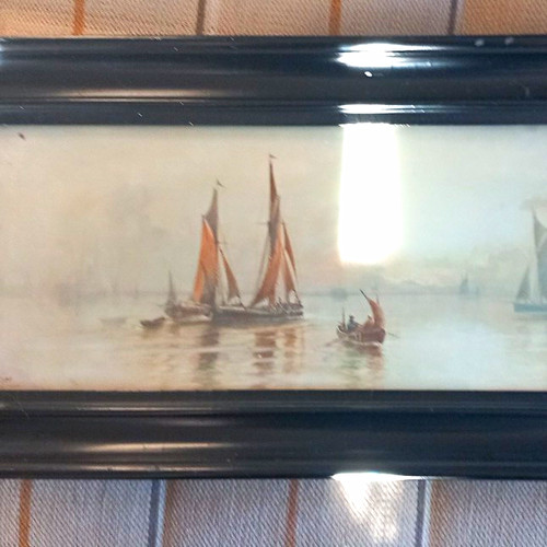 Fletcher signed framed - e.,