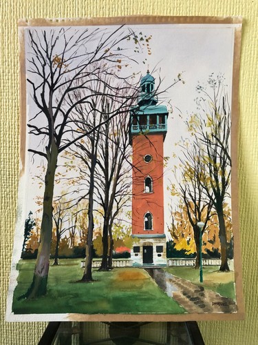 Water colour painting - water,