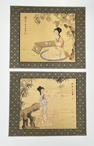 Vintage pair chinese hand - pair, of