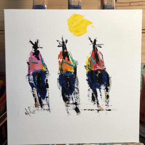 Original acrylic painting - original,