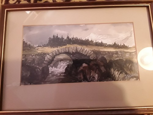 Original framed watercolour - watercolour, by