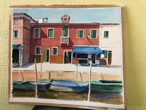 Water colour painting - colour,