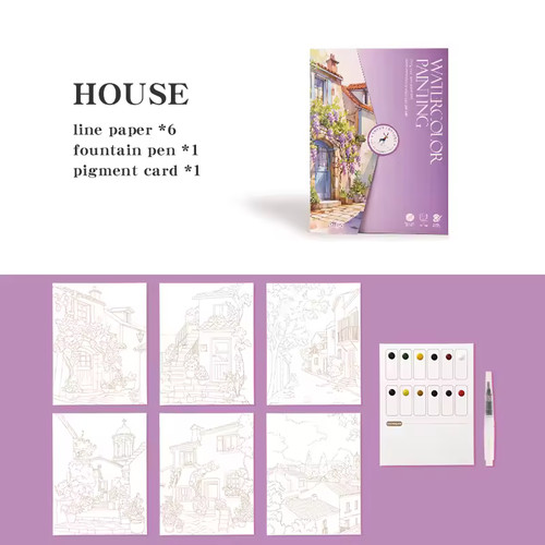 Watercolour painting diy - watercolour,