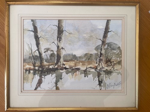 Vintage signed hampton - signed, w.