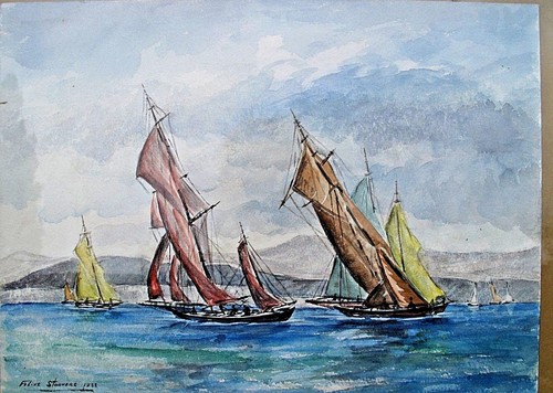 Original watercolour feliks - original,