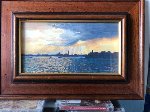 Water colour painting - water,