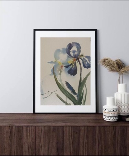 Unframed water colour paintig - unframed,