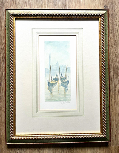 Vintage nautical watercolour