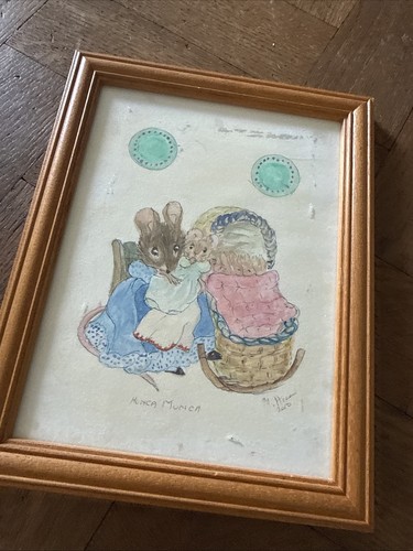 Original watercolour hunca - original, ‘hunca