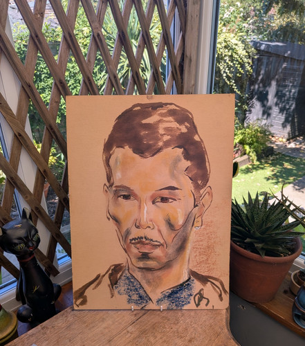 Original expressionist male - original,