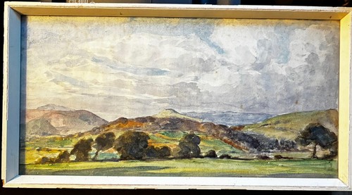 Vtg watercolour landscape - vtg,