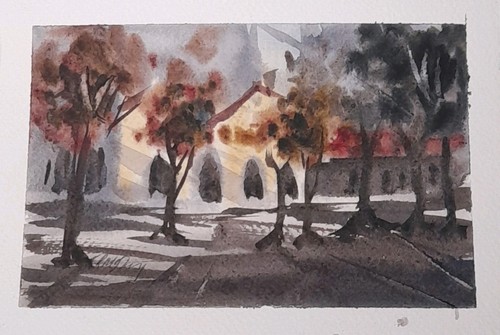 Signed original watercolour - original,