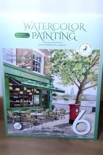 Watercolour painting set - set, 6