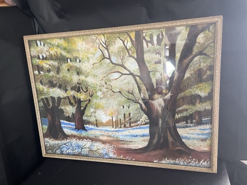 Vintage water colour painting - colour,