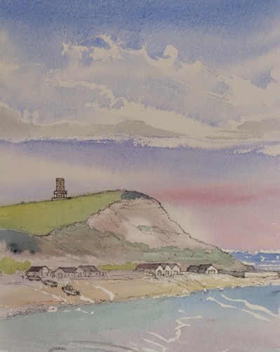 Water colour painting - water,