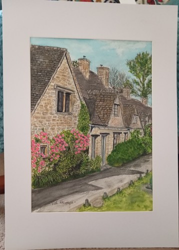 Original watercolour - an,