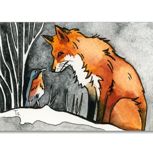 Aceo miniature art - aceo, –