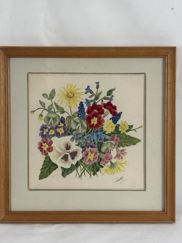 Framed original watercolour - framed,