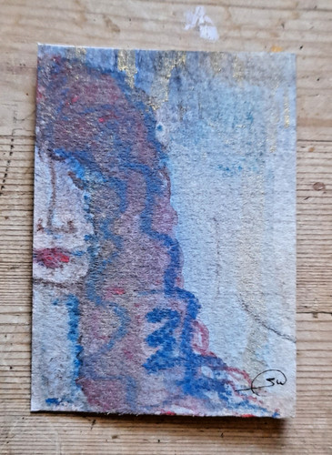 Aceo original watercolour - aceo,