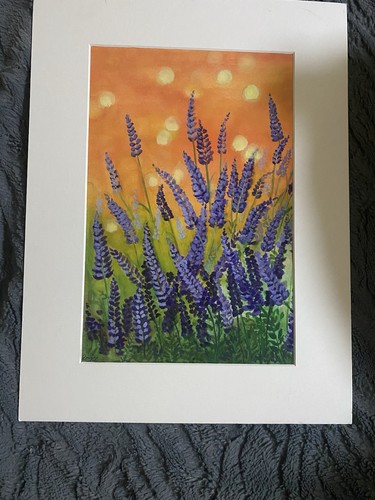Unframed original watercolour - unframed,