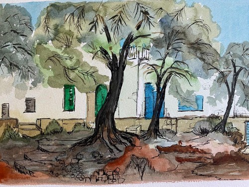 Watercolour kay barry - watercolour,