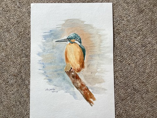Watercolour painting - watercolour,