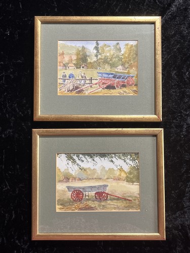 Small naive watercolour - small,