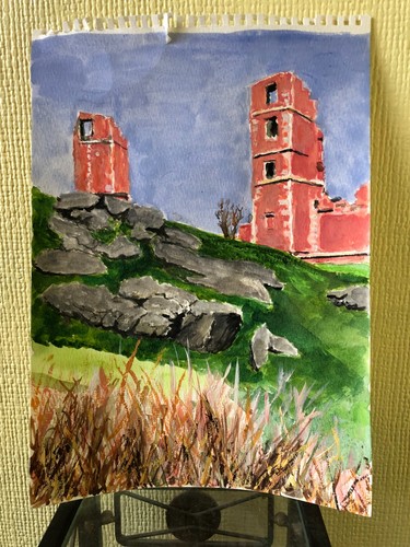 Water colour painting - water,