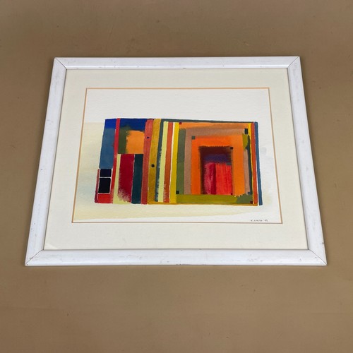 Original abstract watercolour - abstract,