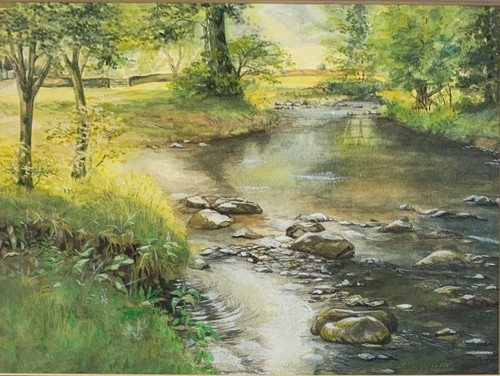 Stunning vintage watercolour - stunning,