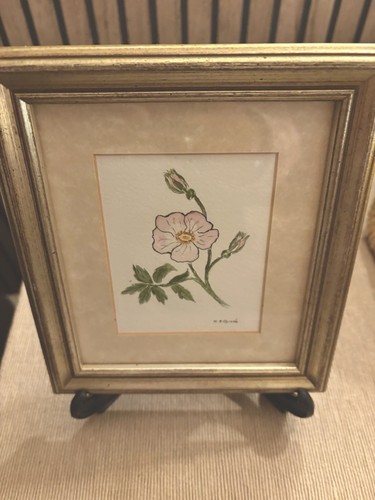 Original vintage watercolour - original,