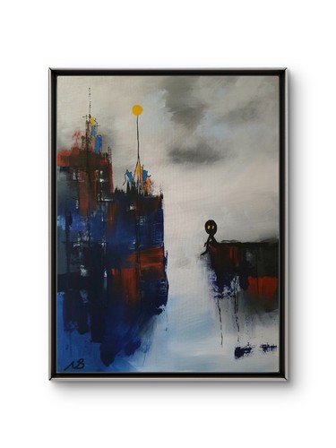 Original acrylic painting - original,
