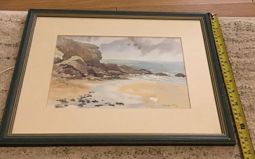 Signed water colour jennifer - colour,