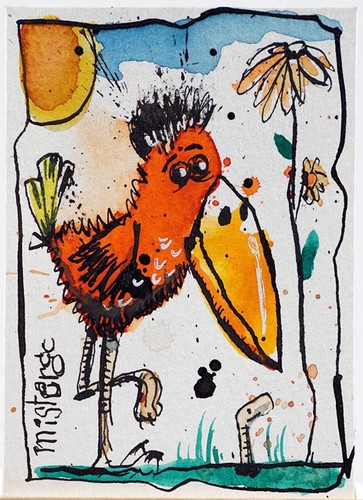 Aceo atc original 5 - aceo,