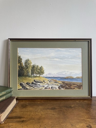 Original signed watercolor - original,